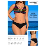 Kép 2/5 - ORIGAMI 26.D-628 NEONCSÍKOS BIKINI