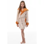 Kép 2/5 - POPPY DK. GYEREK MÓKUSOS KÁVÉ-ROZSDA SZÍNŰ KÖNTÖS