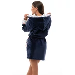 Kép 4/4 - POPPY DK KÖNTÖS, SÖTÉTKÉK-HÓPIHE MINTÁS BÉLELT