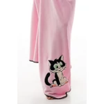 Kép 1/3 - POPPY HÍMZETT CATY MINTÁS TAKARÓ RÓZSASZÍN