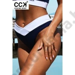 Kép 1/3 - CCK 24.A.01739 SÖTÉTKÉK-FEHÉR BIKINI ALSÓ