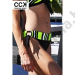 Kép 2/3 - CCK 24.A.02052 NEONZÖLD-CSÍKOS BIKINI ASLÓ