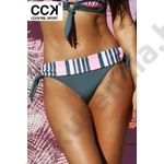 Kép 1/3 - CCK 24.A.02054 RÓZSASZÍN-CSÍKOS BIKINI ALSÓ