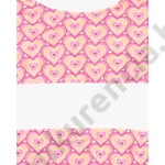 Kép 3/3 - LOSAN31G-4041AL SZÍVES GYEREK FÜRDŐRUHA