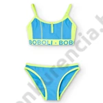 Kép 1/4 - BOBOLI 826208.2523 KÉK-ZIPZÁROS GYEREK FÜRDŐRUHA