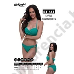 Kép 2/3 - ORIGAMI 24.BT-431 CYPRUS DIAMOND GREEN BIKINI