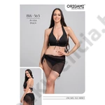 Kép 2/3 - ORIGAMI 25.BW-565 ARUBA BLACK STRANDKENDŐ