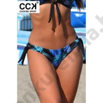 Kép 1/3 - CCK 21.00226 KÉK PÁLMA MINTÁS BIKNI ALSÓ 2021