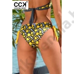 Kép 3/3 - CCK 22.00225 SÁRGA-SZÜRKE PÖTTYÖS BIKINI ALSÓ