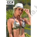 Kép 1/3 - CCK.22.02056 LEVELES KHAKI BIKINI FELSŐ