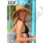 Kép 2/2 - CCK 22.02751 FÉNYES FEKETE BIKINI FELSŐ 2022