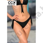 CCK 22.A.02751 FÉNYES FEKETE BIKINI ALSÓ 2022