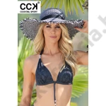 Kép 1/2 - CCK 22.02011 KIGYÓ MINTÁS FEKETE BIKINI FELSŐ 2022