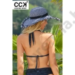 Kép 2/2 - CCK 22.02011 KIGYÓ MINTÁS FEKETE BIKINI FELSŐ 2022