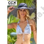 Kép 2/3 - CCK 22.02012 KIGYÓ MINTÁS FEHÉR BIKINI FELSŐ 2022