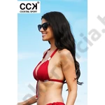 Kép 2/3 - CCK 23.F.02518 BORDÓ BIKINI FELSŐ