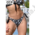 Kép 1/3 - CCK 23.A.00221 FEKETE PÖTTYÖS BIKINI ALSÓ