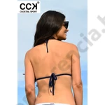 Kép 3/3 - CCK 23.F.02303 MATRÓZ CSÍKOS BIKINI FELSŐ