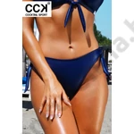 Kép 1/3 - CCK 24.A.00779 CSISZOLT SÖTÉKÉK BIKINI ALSÓ