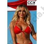 Kép 1/3 - CCK 24.F.02177 CSISZOLT PIROS BIKINI FELSŐ