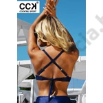 Kép 2/2 - CCK 24.F.02579 CSISZOLT SÖTÉTÉKÉK BIKINI FELSŐ