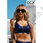 Kép 1/2 - CCK 24.F.02579 CSISZOLT SÖTÉTÉKÉK BIKINI FELSŐ
