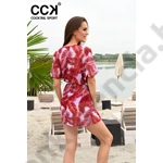 Kép 2/3 - CCK BORDÓ LEVELES STRANDRUHA