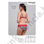Kép 3/3 - ORIGAMI 25.D-545 AMAFI PIROS-VIRÁGOS BIKINI