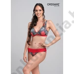 Kép 1/3 - ORIGAMI 25.D-545 AMAFI PIROS-VIRÁGOS BIKINI