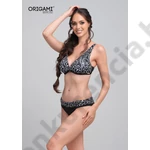 Kép 1/3 - ORIGAMI 25.D-546 AFRICA FEKETE-CSÍKOS BIKINI
