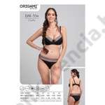 Kép 2/3 - ORIGAMI 25. DM-554 CORFU FEKETE-BARNA BIKINI