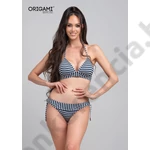 Kép 1/3 - ORIGAMI 25.H-526 CUBA KÉK CSÍKOS BIKINI