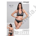 Kép 2/3 - ORIGAMI 25.HD-537 AFRICA FEKETE BIKINI