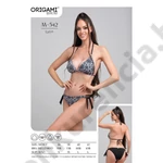 Kép 2/3 - ORIGAMI 25.M-542 LYON FEKETE BIKINI