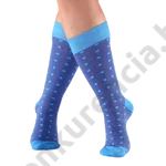 Kép 2/3 - NORDKAMP ABLAKOK VILÁGOSKÉK-KÉK NŐI ZOKNI