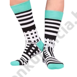 Kép 1/2 - NORDKAMP CYLA PATTERN GREEN FÉRFI ZOKNI