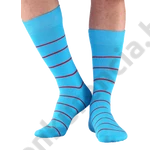 Kép 2/2 - NORDKAMP LÉTRA TÜRKIZ-PIROS FÉRFI ZOKNI