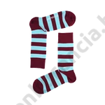 Kép 1/2 - NORDKAMP NAGY CSÍKOS BORDÓ-KÉK FÉRFI ZOKNI