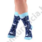 Kép 2/3 - NORDKAMP RÓKA KÉK FÉRFI ZOKNI