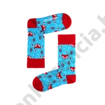 Kép 1/3 - NORDKAMP RÓKA PIROS-KÉK FÉRFI ZOKNI