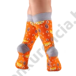 Kép 3/3 - NORDKAMP RÓKA SZÜRKE-NARANCS FÉRFI ZOKNI