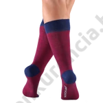 Kép 3/3 - NORDKAMP REDŐNY BORDÓ FÉRFI ZOKNI