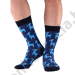 Kép 2/2 - NORDKAMP SZARVAS SÖTÉTKÉK NŐI ZOKNI