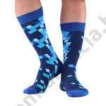 Kép 2/2 - NORDKAMP TETRIS KÉK NŐI ZOKNI