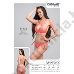 ORIGAMI 25.P-525 BASIC NEON CORAL BIKINI