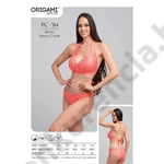 Kép 2/3 - ORIGAMI 25.PC-514 BASIC NEON CORAL BIKINI