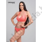 ORIGAMI 25.PC-514 BASIC NEON CORAL BIKINI