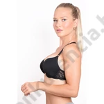 Kép 2/3 - PINK OF DREAM CSIPKE MELLTARTÓ FEKETE