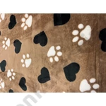 Kép 2/2 - PINK OF DREAM TAPPANCS MINTÁS BARNA TAKARÓ