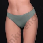 Kép 1/2 - POPPY 22.KHAKI NAPOZÓ TANGA CICA LOGÓVAL